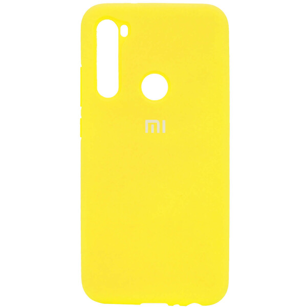 

Чехол Silicone Cover Full Protective (AA) для Xiaomi Redmi Note 8T Желтый / Neon Yellow