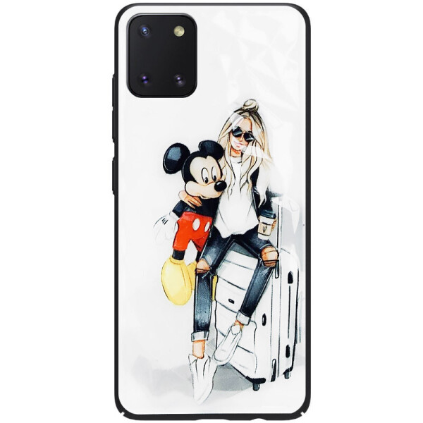 

TPU+PC чехол Prisma Ladies для Samsung Galaxy Note 10 Lite (A81) Mickey
