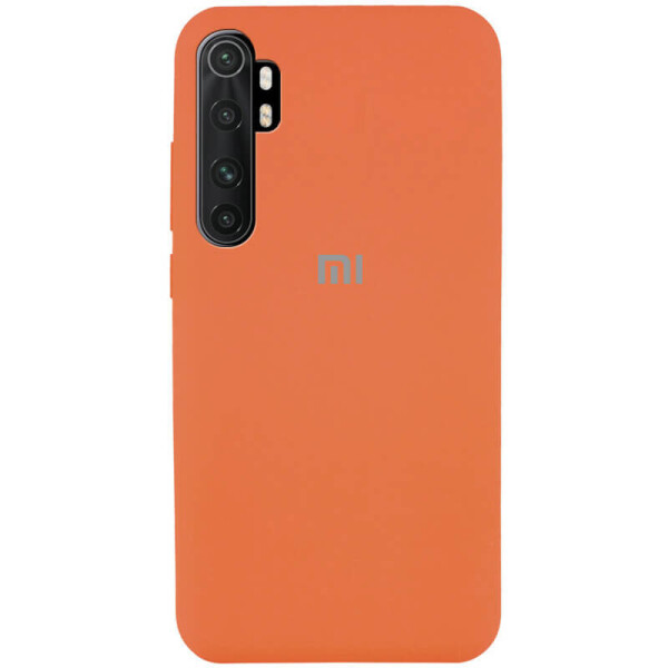

Чехол Silicone Cover Full Protective (AA) для Xiaomi Mi Note 10 Lite Оранжевый / Apricot