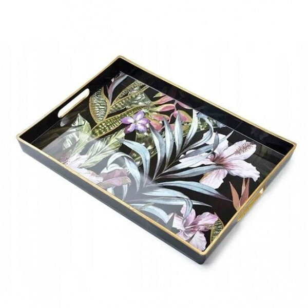 

Поднос пластиковый Colours Flora 40 х 26 см. 30279