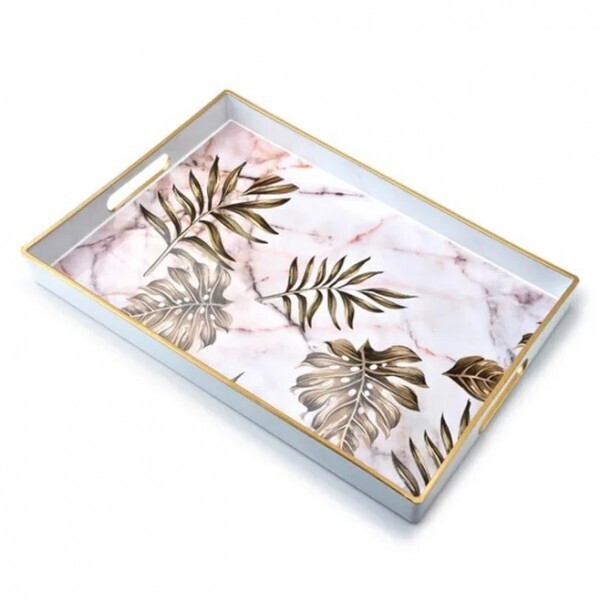

Поднос пластиковый Colours Flora 40 х 26 см. 30398