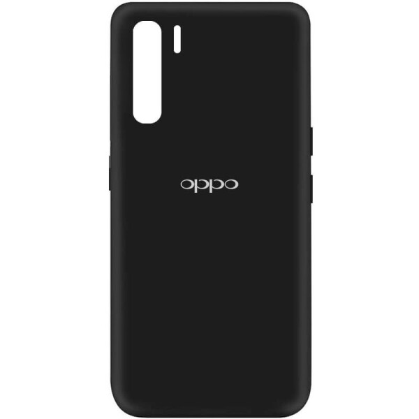 

Чехол Silicone Cover My Color Full Protective (A) для Oppo Reno 3 Черный / Black