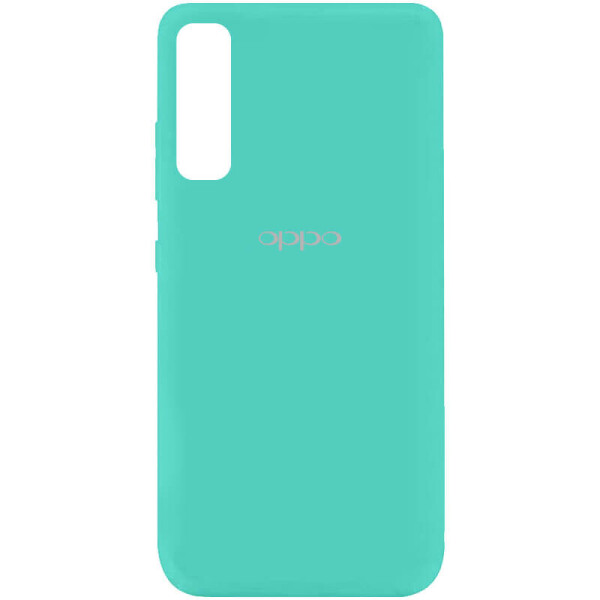

Чехол Silicone Cover My Color Full Protective (A) для Oppo Reno 3 Pro 5G Бирюзовый / Ocean Blue