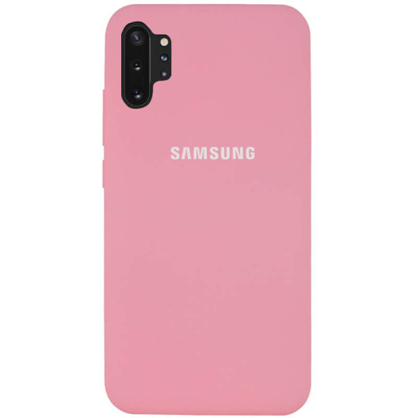 

Чехол Silicone Cover Full Protective (AA) для Samsung Galaxy Note 10 Plus Розовый / Pink