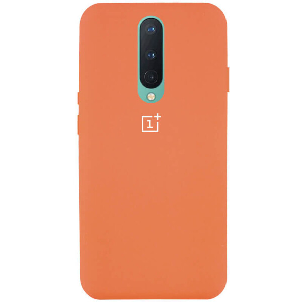 

Чехол Silicone Cover Full Protective (AA) для OnePlus 8 Оранжевый / Apricot