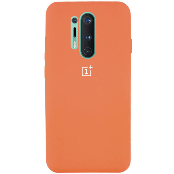 

Чехол Silicone Cover Full Protective (AA) для OnePlus 8 Pro Оранжевый / Apricot