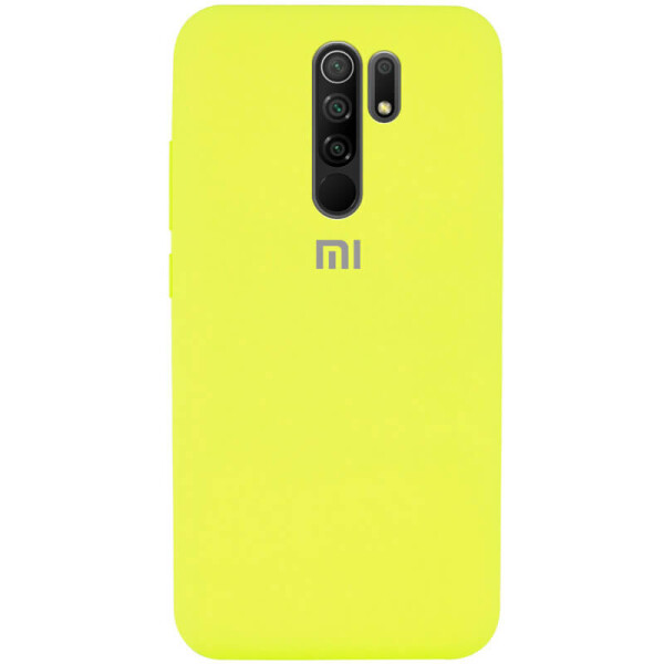 

Чехол Silicone Cover Full Protective (AA) для Xiaomi Redmi 9 Желтый / Flash