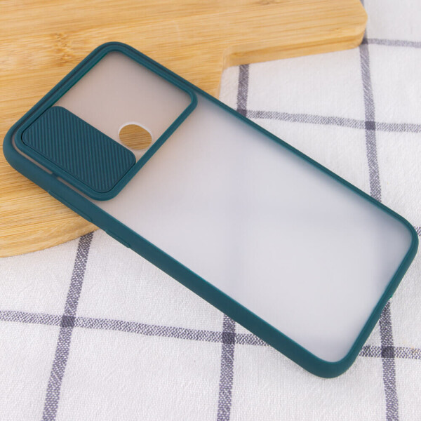 

Чехол Camshield mate TPU со шторкой для камеры для Samsung Galaxy M11 / A11 Зеленый