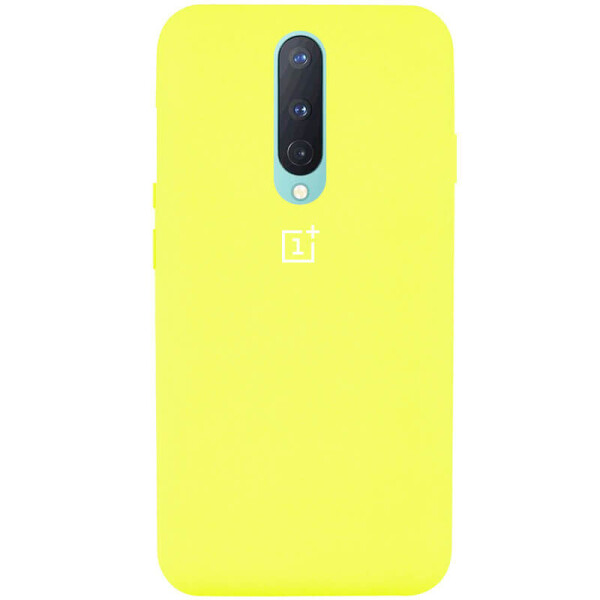 

Чехол Silicone Cover Full Protective (AA) для OnePlus 8 Желтый / Flash