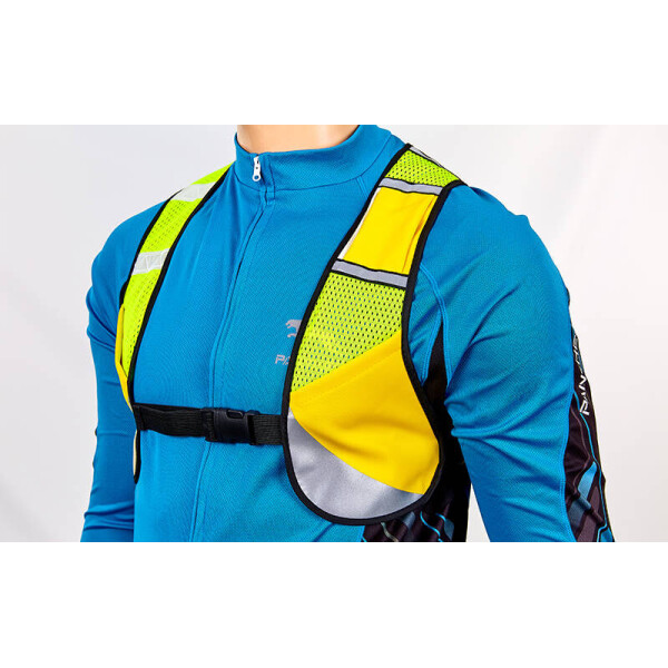 

Жилет светоотражающий с карманом Zelart RST-14 Желто-оранжевый