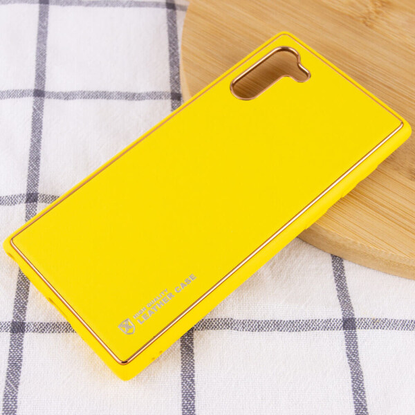 

Кожаный чехол Xshield для Samsung Galaxy Note 10 Желтый / Yellow