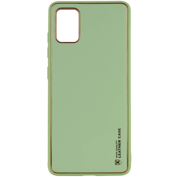 

Кожаный чехол Xshield для Samsung Galaxy A51 Мятный / Mint