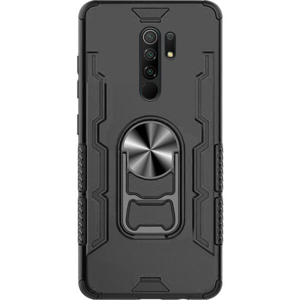 

Ударопрочный чехол Beer Ring for Magnet для Xiaomi Redmi 9 Черный