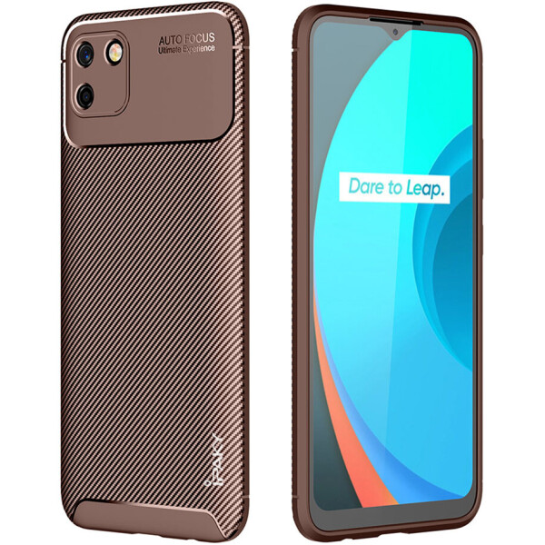 

TPU чехол iPaky Kaisy Series для Realme C11 Коричневый