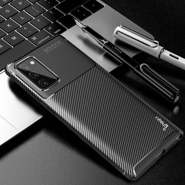 

TPU чехол iPaky Kaisy Series для Samsung Galaxy Note 20 Черный