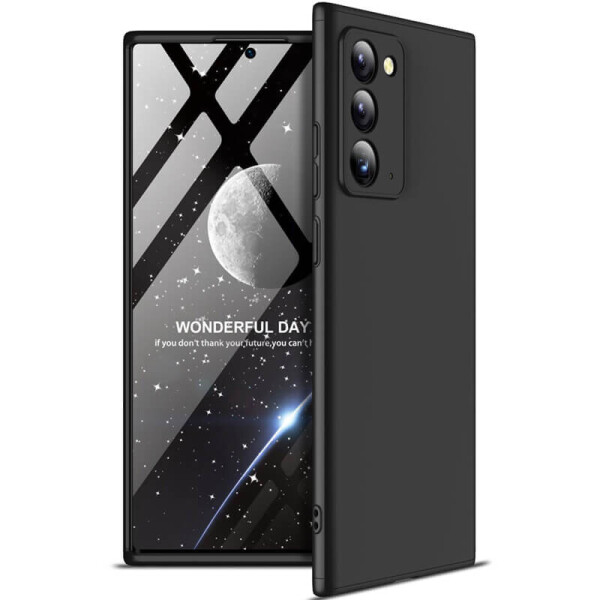 

Пластиковая накладка GKK LikGus 360 градусов (opp) для Samsung Galaxy Note 20 Черный