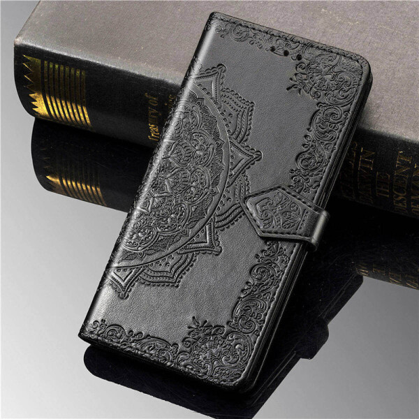 

Кожаный чехол (книжка) Art Case с визитницей для Samsung Galaxy M31s Черный