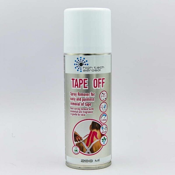 

Спрей для снятия тейпов быстродействующий HTA TAPE OFF 200ml UR VP-0199 Silver