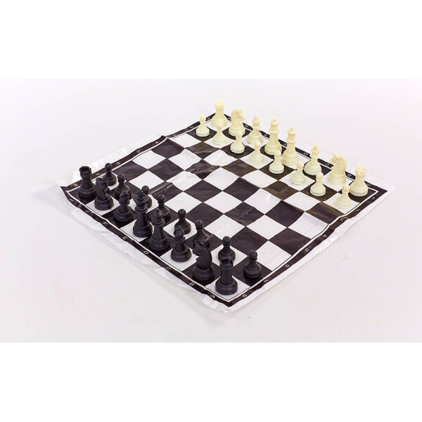 

Шахматные фигуры Zelart IG-3103-PLAST-SHAHM Белый-черный