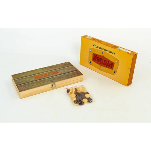 

Нарды настольная игра деревянные W7711