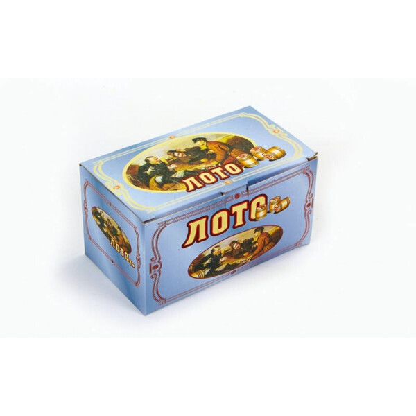 

Лото настольная игра в цветной картонной коробке W4949