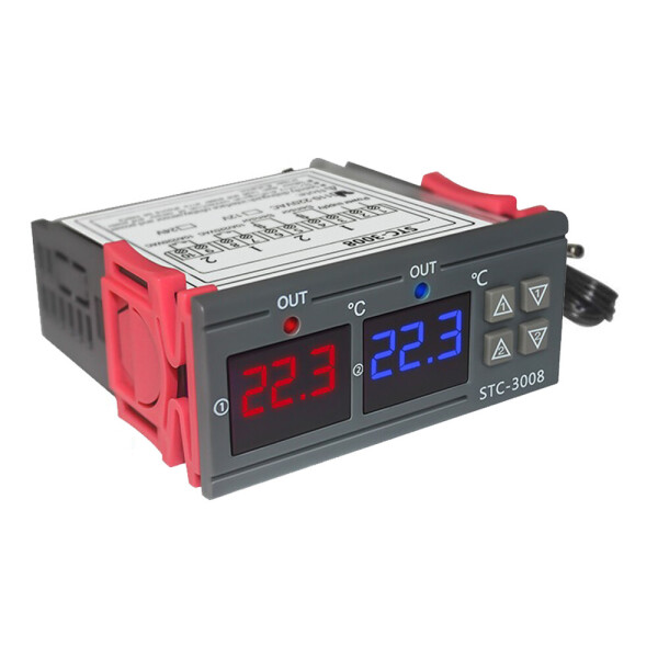

Контроллер температуры BauTech STC-3008 Цифровой 24 В (1004-896-01)