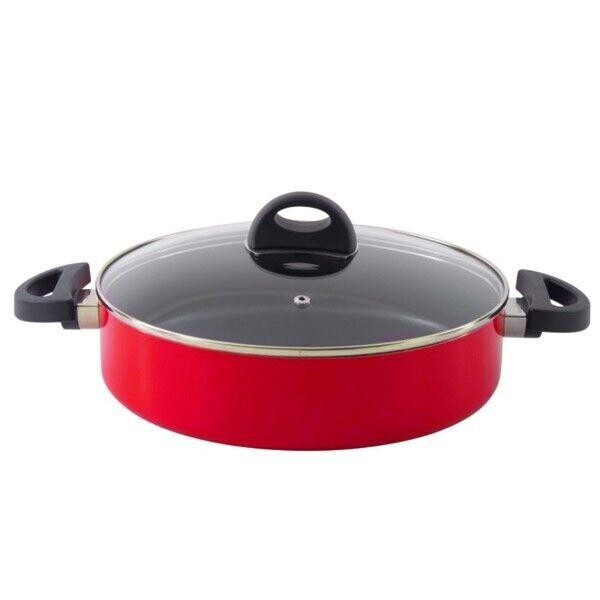 

Сотейник с двумя ручками Berghoff Eclipse красный 26 см 3,2 л 3700117