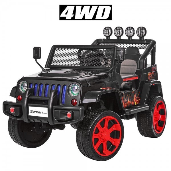 

Джип Bambi M 3237EBLR-2-3 Черный-красный