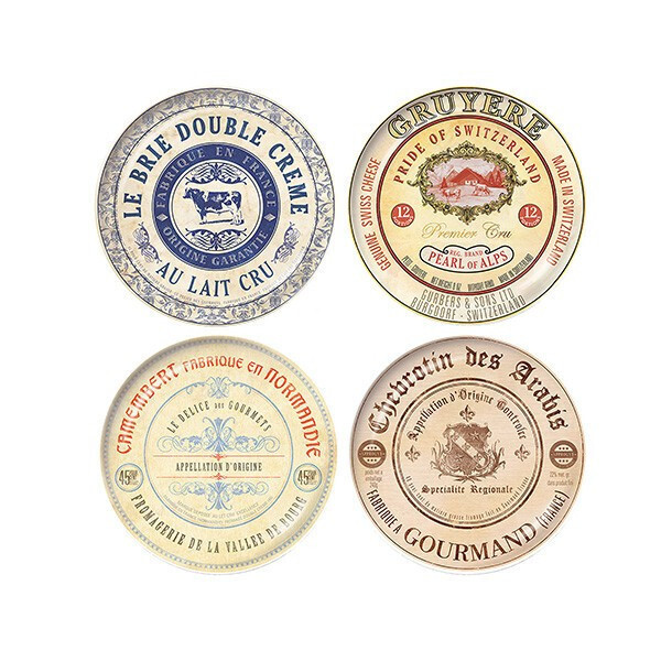 

Набор тарелок для сыра Creative Tops Gourmet Cheese 4 пр SP3607