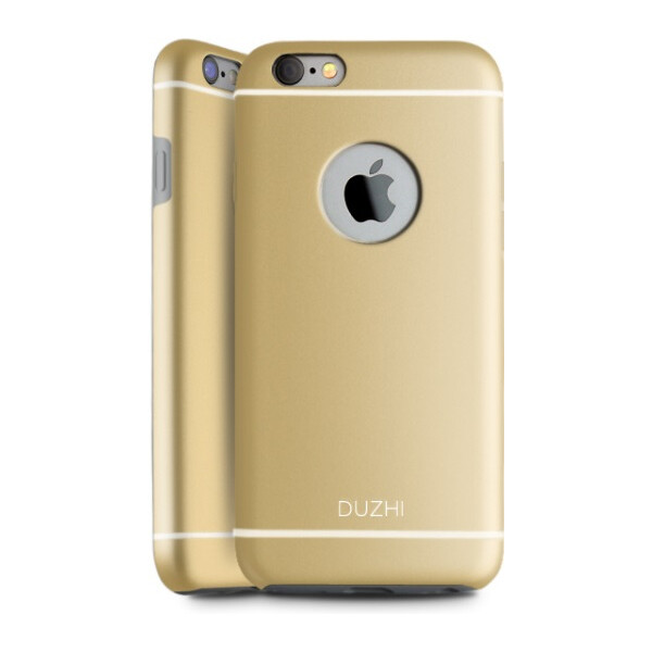 

DUZHI TPU+IML Printing Mobile Phone Case iPhone 6/6s Gold