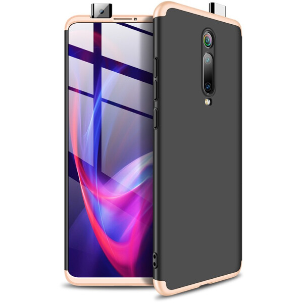 

Чехол GKK 3 in 1 Hard PC Case Xiaomi Mi 9T/Mi 9T Pro/Redmi K20/K20 Pro Gold/Black