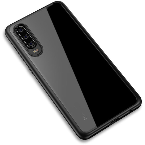 

Ipaky Bright Series/TPU frame With Clear PC Case Huawei P30 Black