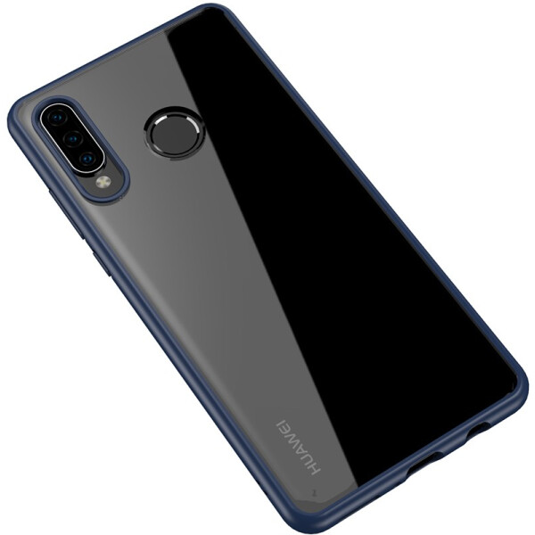

Ipaky Bright Series/TPU frame With Clear PC Case Huawei P30 Pro Blue/Clear