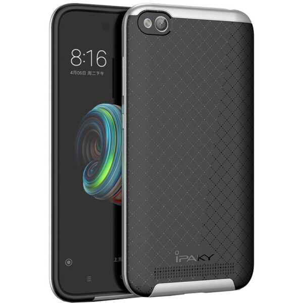 

Ipaky Bumblebee Series/PC Frame With TPU Case Xiaomi Redmi 5A Silver