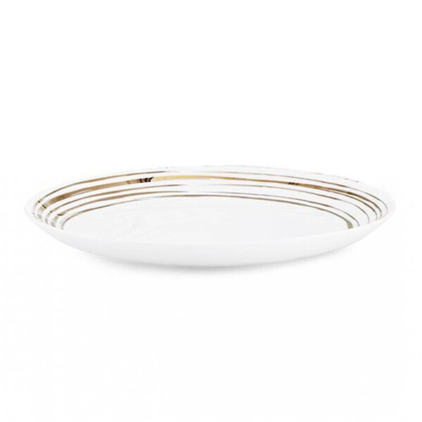 

Тарелка суповая Mikasa Swirl Gold 18 см 5151259