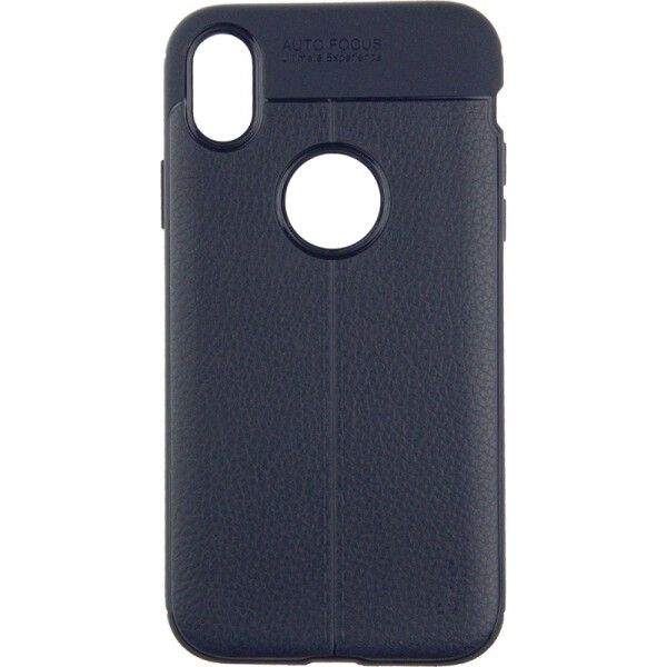 

Ipaky TPU Litchi Stria Series Case Apple iPhone XR Blue