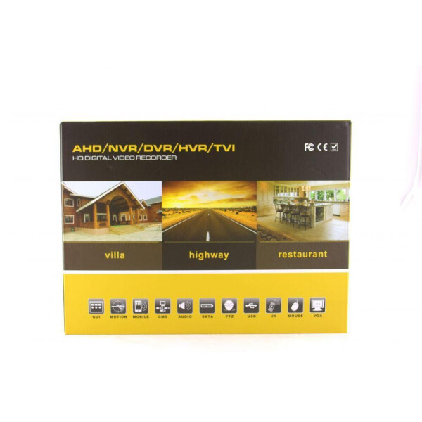 

Стационарный 4 х канальный видеорегистратор UKC CAD 1204 AHD 4ch