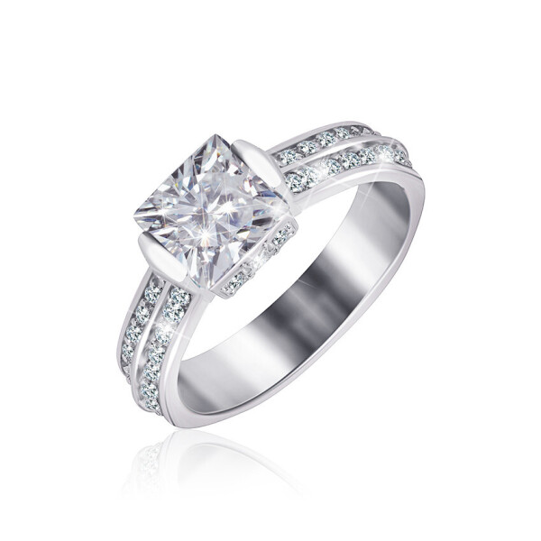

Серебряное кольцо Сильвекс 925 16,8 (КК2Ф/389-Е)