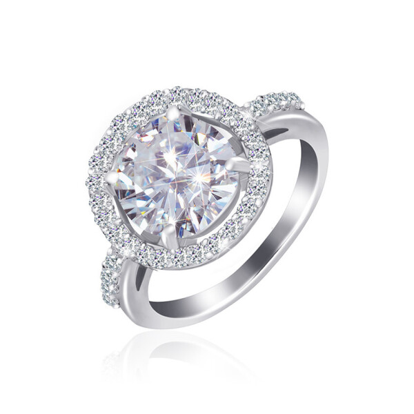 

Серебряное кольцо Сильвекс 925 17,1 (КК2Ф/398-Ж)