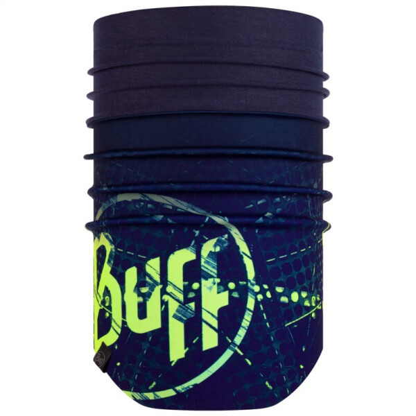

Бафф Buff WINDPROOF NECKWARMER havoc blue Синий-Желтый
