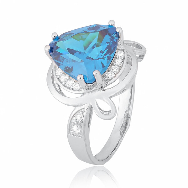 

Серебряное кольцо Сильвекс 925 19,5 (КК2ФЛТ/381-19,5)