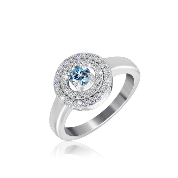 

Серебряное кольцо Сильвекс 925 18,7 (КК2ФТ/432-М)