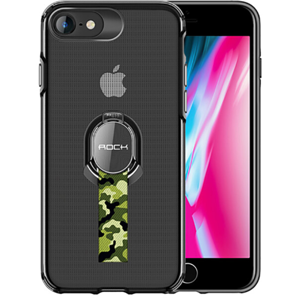 

Rock TPU+PC MOC Pro Series Protection Case Apple iPhone 8/7 Trans-Black