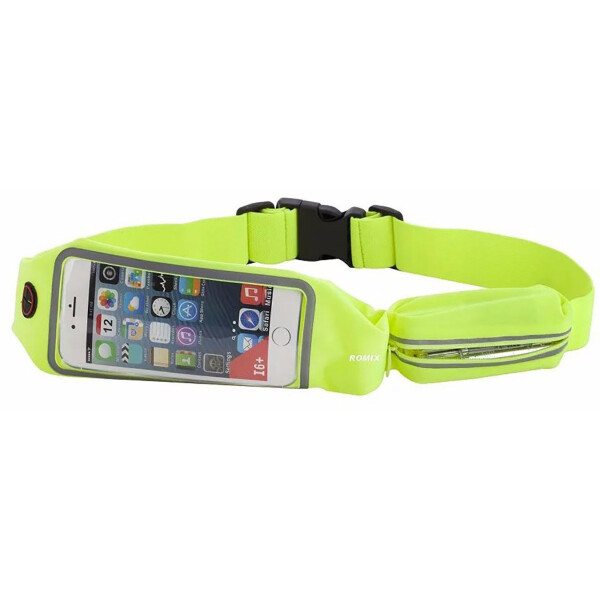 

Romix RH16 Waist bag/Belt with touch screen window max 4.7' Green