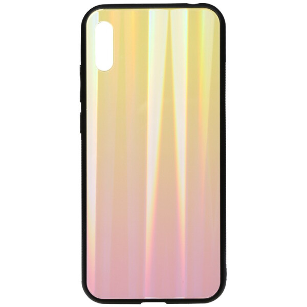

Чехол TOTO Aurora Print Glass Case Huawei Y6 2019 Pink