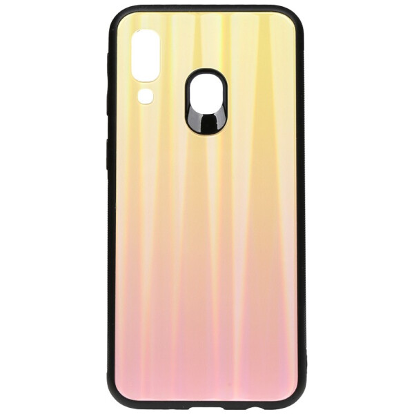 

TOTO Aurora Print Glass Case Samsung Galaxy A40 Pink