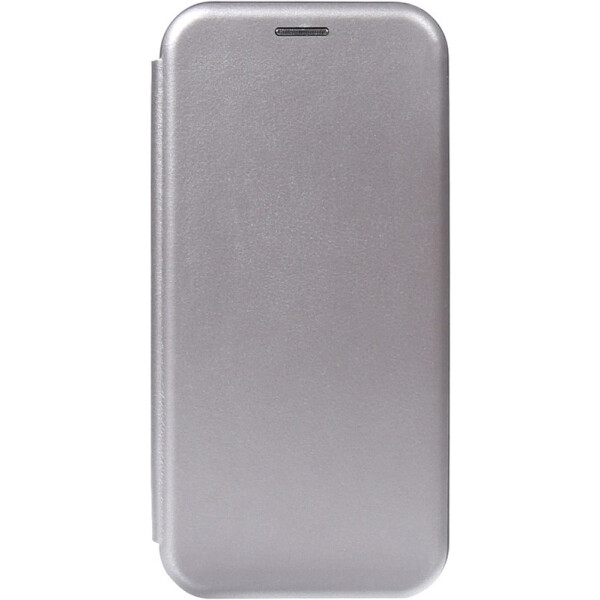

TOTO Book Rounded Leather Case Apple iPhone 5/5s/SE Gray