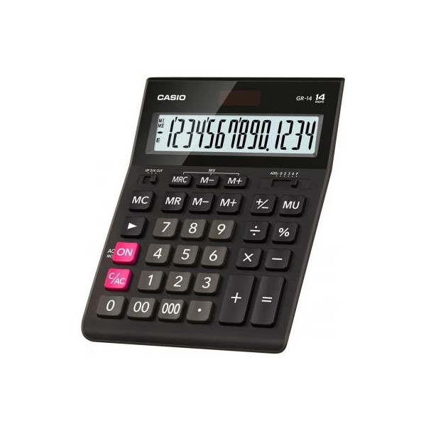 

Калькулятор Casio GR-14-W-EP