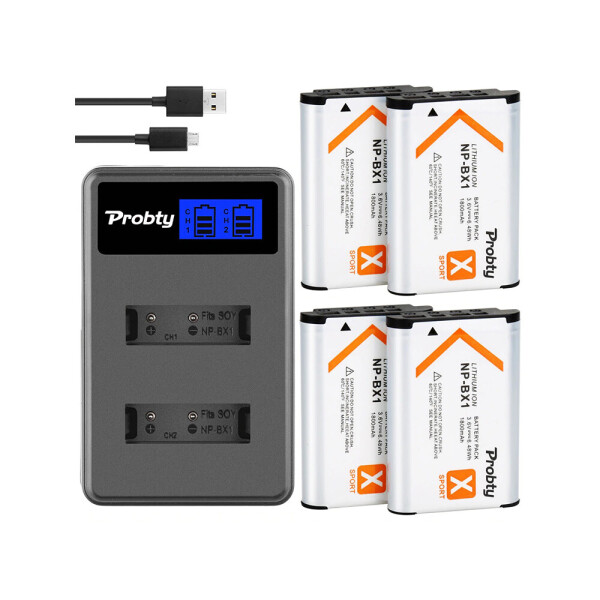 

Зарядное устройство BauTech USB и 4 аккумулятора для NP BX1 (1007-454-00)