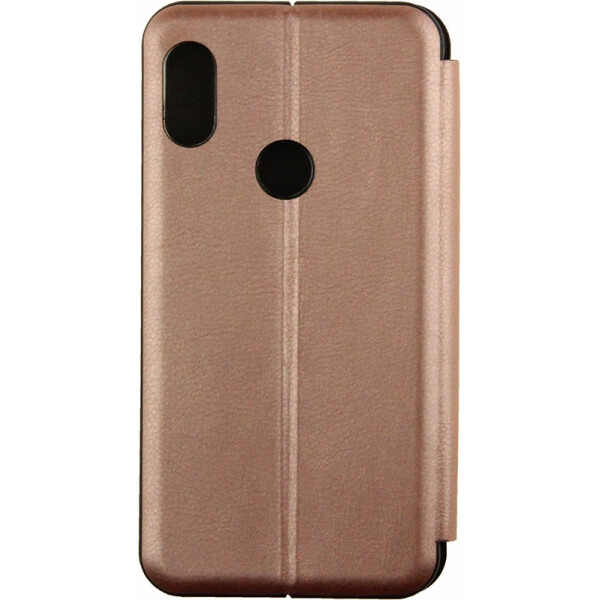 

Чехол TOTO Book Rounded Leather Case Xiaomi Redmi Note 6 Pro Rose Gold